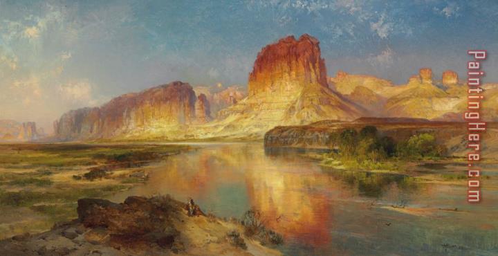 Thomas Moran Green River of Wyoming